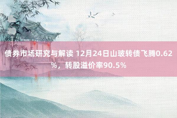 债券市场研究与解读 12月24日山玻转债飞腾0.62%，转股溢价率90.5%