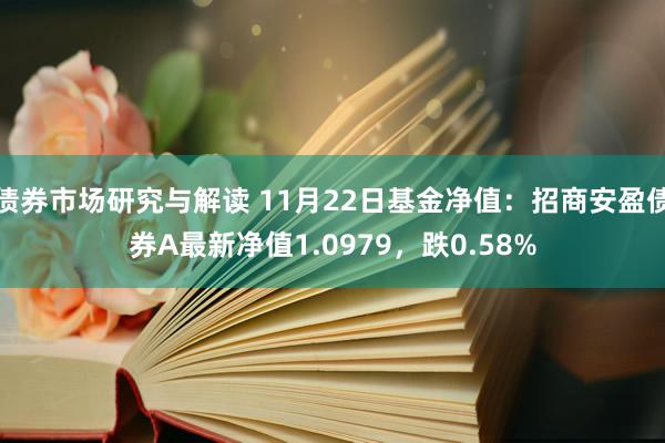 债券市场研究与解读 11月22日基金净值：招商安盈债券A最新净值1.0979，跌0.58%